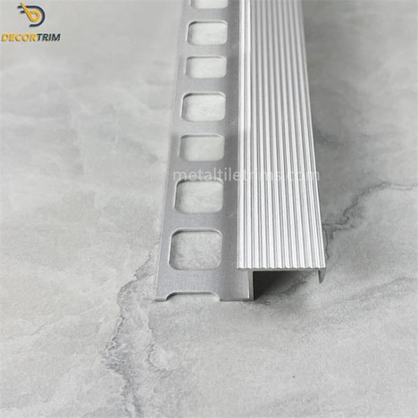 Stair Nosing Profile Aluminium Trim For Carpet 11.4mm×3000mm