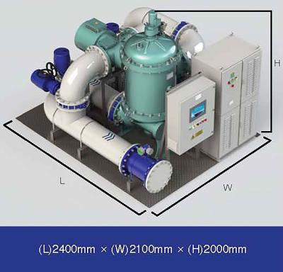 RS Approved IMO MEPC.279(70) Standard 350m3/h Marine Ballast Water Treatment System BWTS