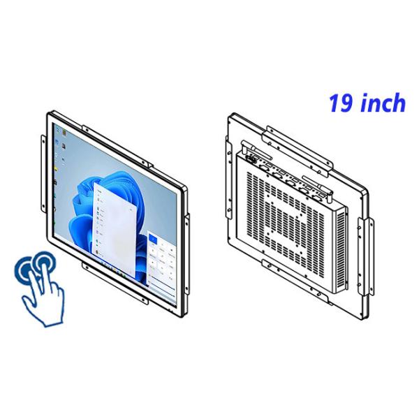 19-Inch Windows Control Hub for Security Systems, Smart Factory Monitoring, Educational Interfaces, and Digital Signage Applications