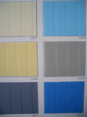 Manual 100% polyester semi-light filtering fabric roller blinds for windows