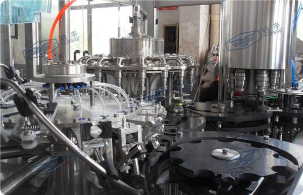 3 In 1 Monoblock Hot Filling Machine Mango Juice Washing Filling Capping Machine