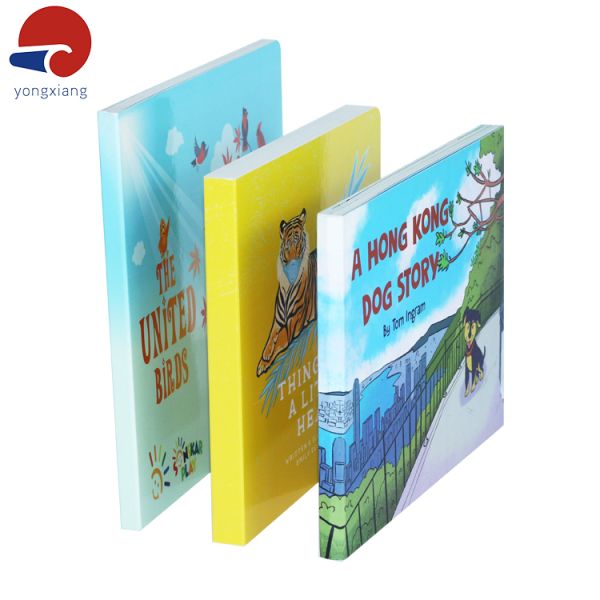 Customized Children's Board Books Round Corner / Square Corner Childrens Learning Book