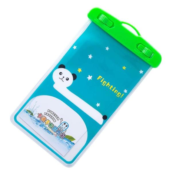 Colorful PVC Waterproof Phone Case , Animal Pattern Waterproof Mobile Phone Pouch