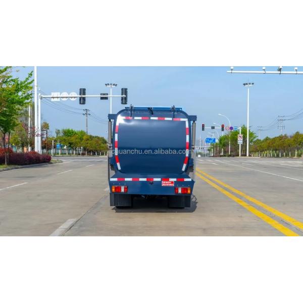 Camión de recolección de residuos de cocina de 4,5 metros cúbicos eléctricos puros Requisito de la aduana para la eliminación de residuos urbanos ecológicos