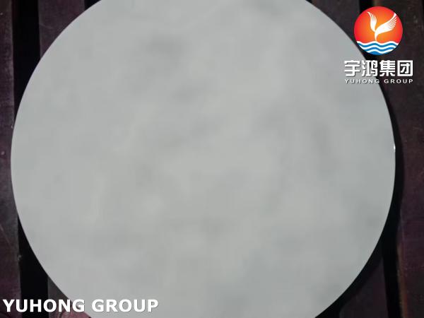 High-Temp ASME SA240 304 Tubesheet 100% PT Inspection, Petrochemical & Pharmaceutical Use