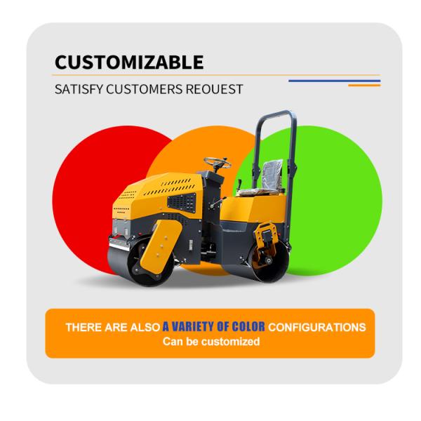 30% Grade Ability Hydraulic Diesel Engine Manual Road Roller with KYB Hydraulic Pump
