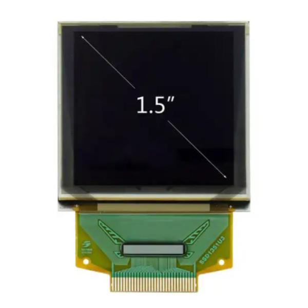 1.5 дюймов 128х128 точек 262k Цветной AMOLED дисплей ZIF Тип UG-2828GDEDF11 Контроллер SSD1351