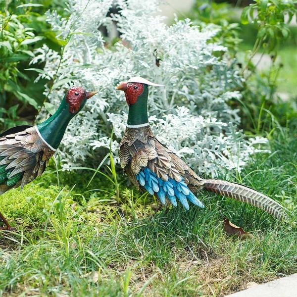 Partes de pouco peso de Art Metal Chicken Lawn Ornaments da jarda vivo