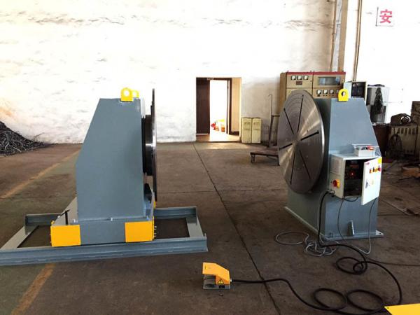 Head Tail stock Pipe to Pipe Welding Positioners For 360° Tilting / Rotation