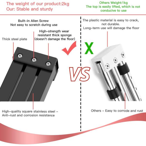 Martial Arts 3 Bar Leg Split Stretching Home Fitness Equipment