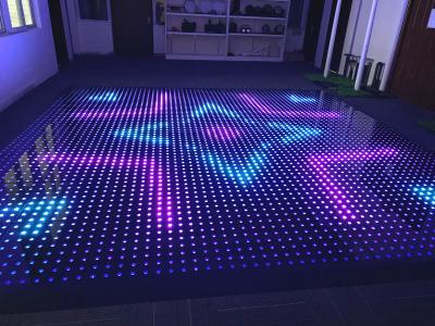 Wireless 50*50cm 60*60cm LED Piso de Dança Para Show Professional Stage