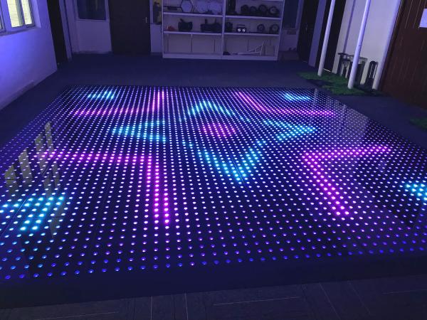 15W RGB LED Stage Dance Floor ABS Housing For Club