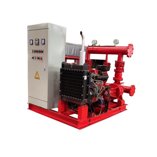Automatic Emergency Fire Water Pump System Featuring AUTO Characteristic and Wide Temperature Range for Fire Suppression