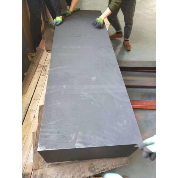 100% Carbon Machined Big Graphite Blocks 1.75g/cm3 Crystal Morphology Flake Graphite