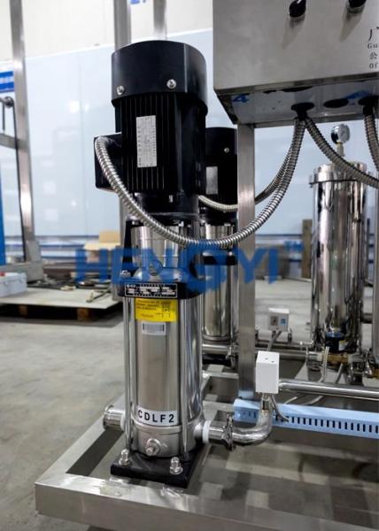Máquina de tratamiento de agua RO de acero inoxidable de 500L/h con sistema EDI