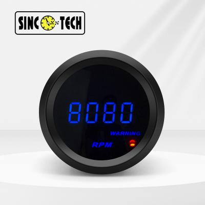 611 Series 8021 LED 52mm R.P.M Gauge Speedometer Auto Mobile Led Display Tachometer