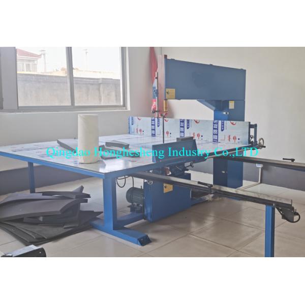 1200*1200mm PU Eva Sheet Making Machine Small Vertical Foam Cutting Machine