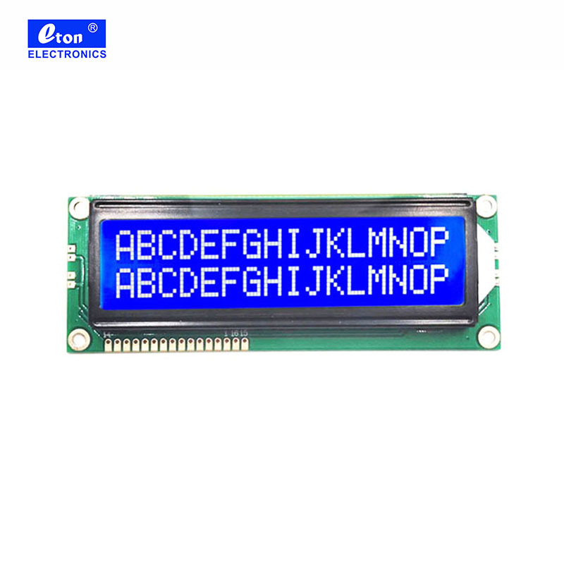 Custom Lcd Display Big Size 16x2 Character Blue Lcd Display 1602 LCD Module
