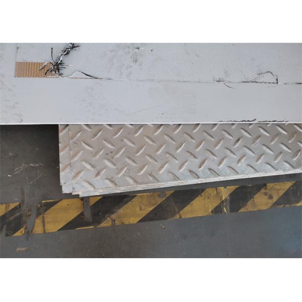 AISI 304 Stainless Steel Diamond Plate 0.45mm Pattern Checker Plate BA Finished