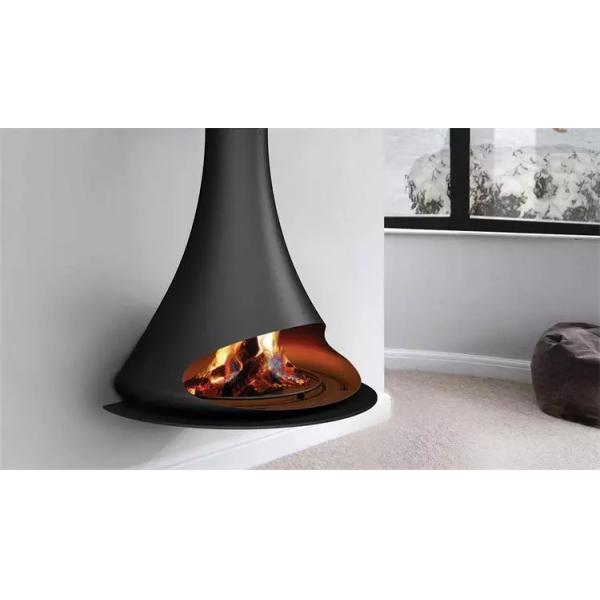 Hanging Fireplace Indoor Suspended Wood Buning Fireplace And Bioethanol fireplace