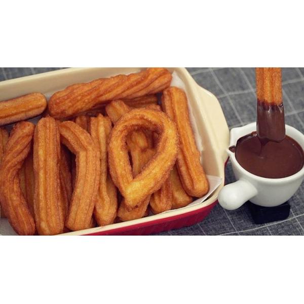 Large Scale Snack Food Processing Spanish Churro Machine Latin Fruit Machine For Sale