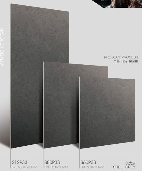 Starry Glaze 600x1200mm Indoor Porcelain Floor Tiles AAA Grade