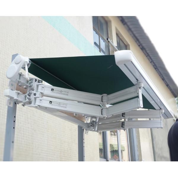 Outdoor Powder Coated Double Arm Awning Balcony Patio Awning