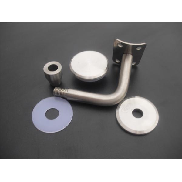 Handrail bracket glass to rail connector RS317, stainless steel 304,201, finishing satin or mirror