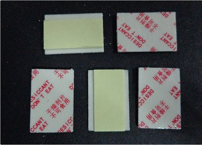 Moisture Proof Superdry Fiber Desiccant With Sticker For Health Care , 1.0mm Thickness
