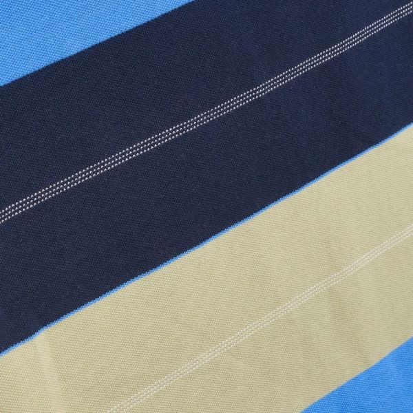 190cm Striped Cotton Pique Fabric: Yarn-Dyed Stretch for Modern Polos