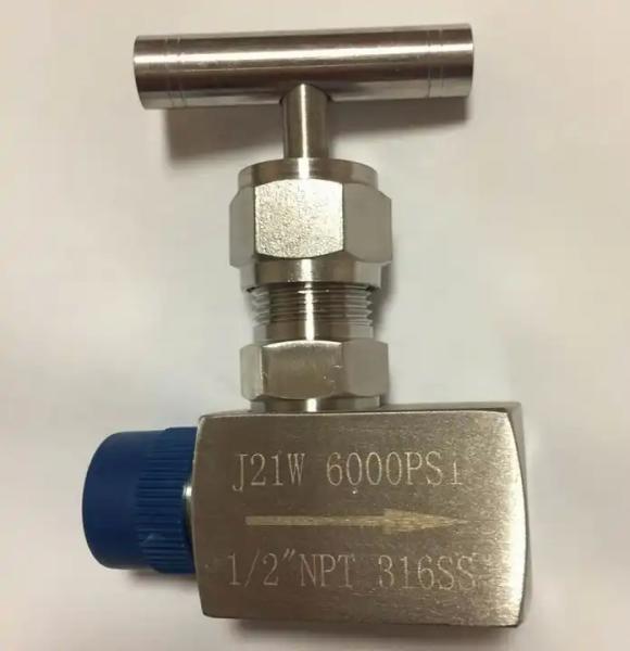 Stainless Steel Needle Valve 1/2 NPT Female Male Thread SS316L 10000PSI
