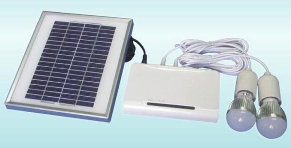 20W  Li-ion lithium battery solar home power system with LED 3W bulbs switch cable white and yellow solar energy