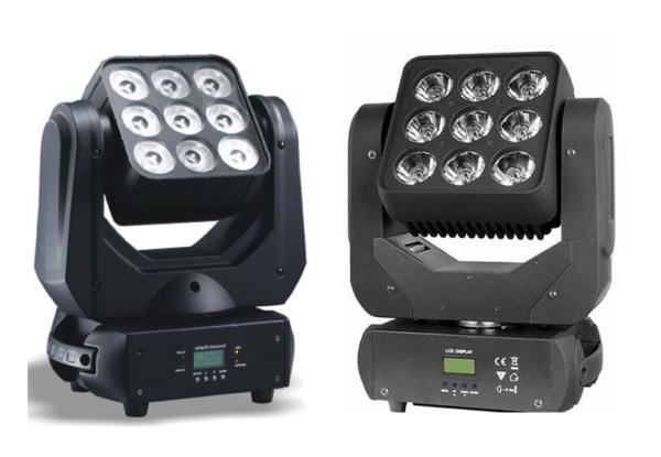 10w 4in1 RGBW Mini LED Moving Head Beam Matrix Moving Switchable Effect
