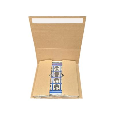Custom Vinyl Record Self Sealing Zipper Mailer Shipping Box