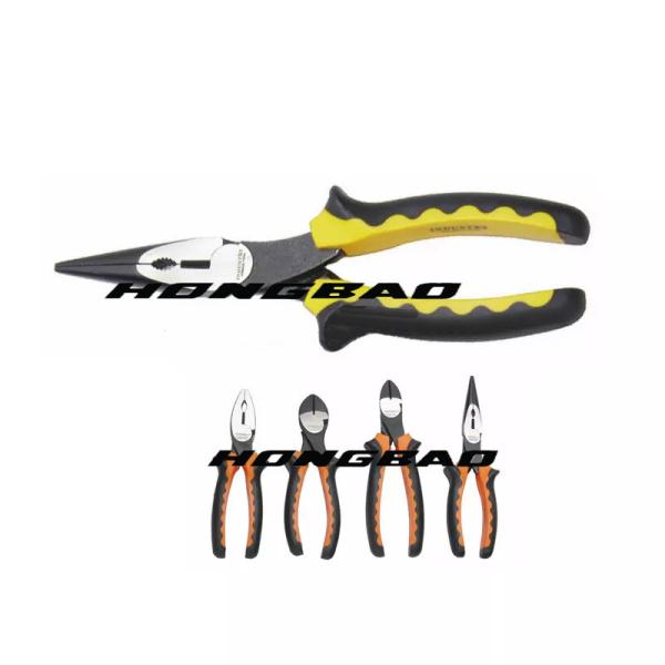 2 3 4 Inch 6 7 8 Inch Linesman Pliers Handle Soft Nipper Hump Bulge Protruding Joint