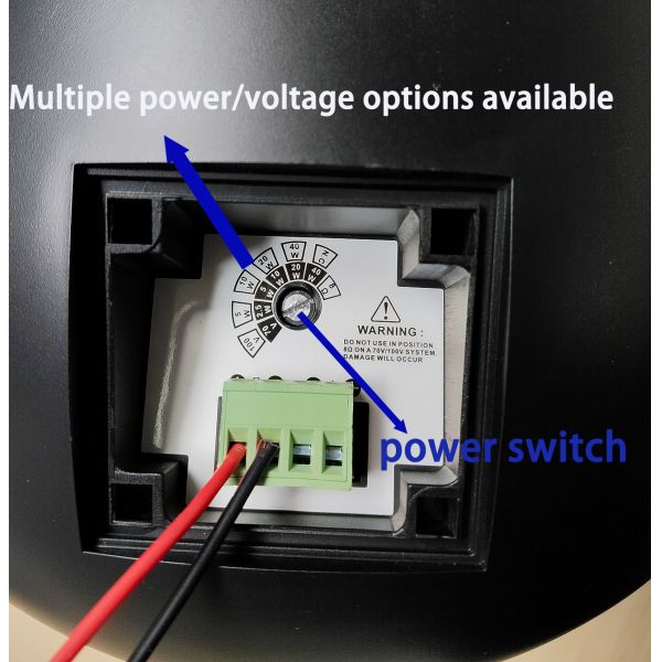 40w/20w/10w/5w 6 Inch Waterproof Commercial Audio Logo Customization OEM ODM Outdoor Use Bluetooth Function