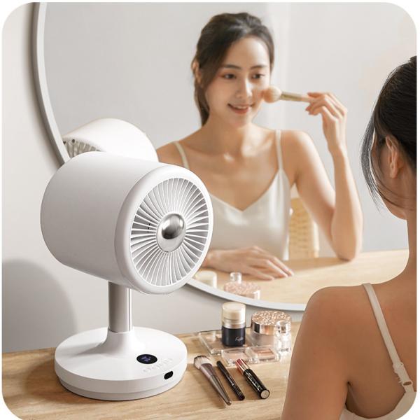 Household Multi Functional Desktop Fan with Remote Control and 6000mAh 18650 Battery