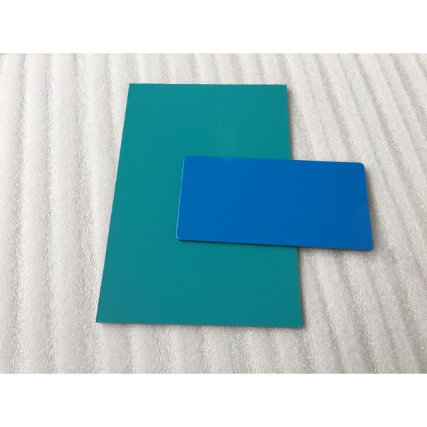 Blue / Pink Aluminum Composite Wall Panels , Aluminum Panels For Buildings