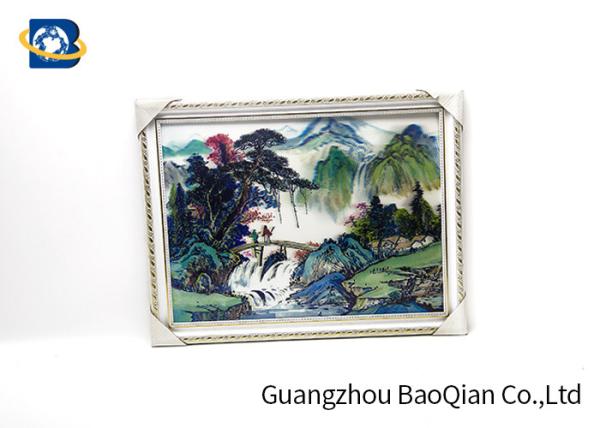 High Definition 3D Lenticular Images , Landscape 3D Lenticular Printing PET 0.6MM