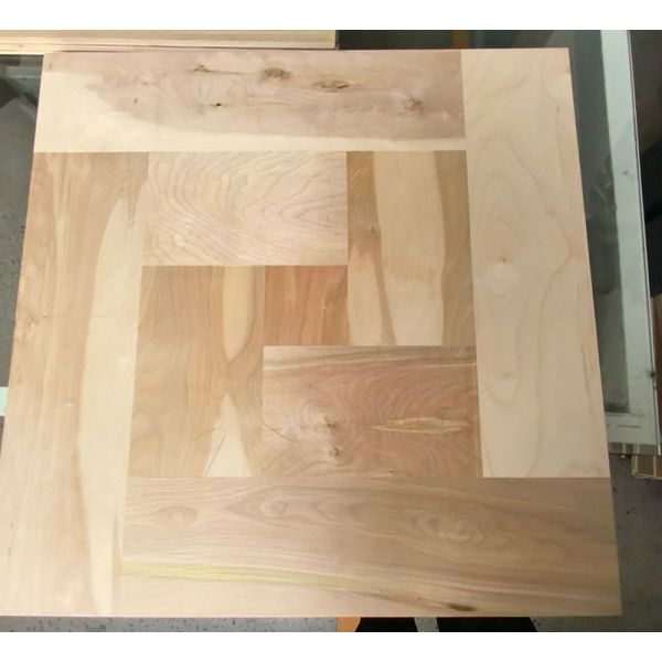 Parquet Oak Flooring Tiles, Unfinished, No Bevel, 600 x 600 x 20/6mm