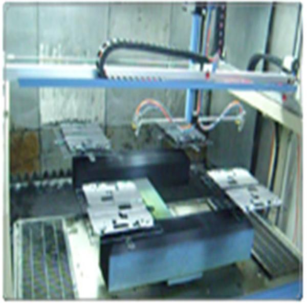 CNC Servo Drive Automatic Paint Spraying Machine 1200mm High Reciprocating Speed