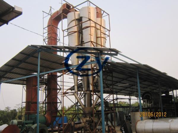 SS304 8t/H Vacuum Filter Dewatering Potato Starch Machine