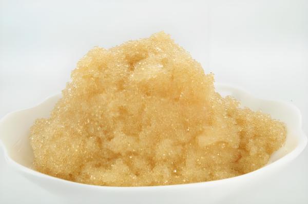 Food Grade Ion Exchange Resin Water Insoluble Odorless Ion Exchange Beads