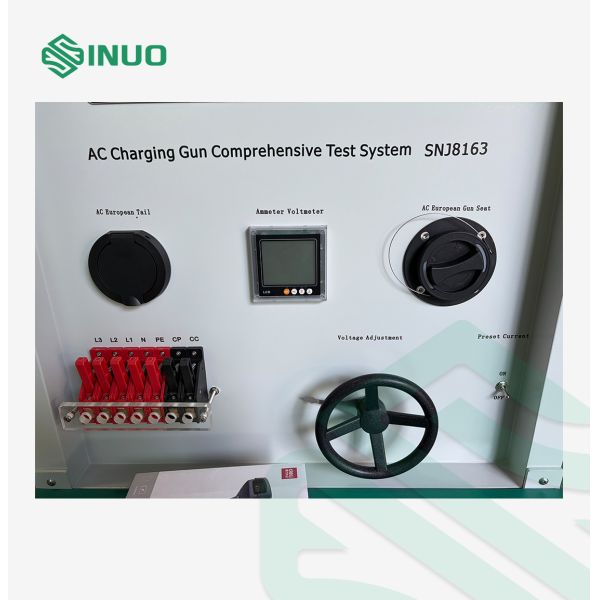 Automatic EV Charging Gun Test System with PLC Control and MES Integration for Comprehensive Connector Testing