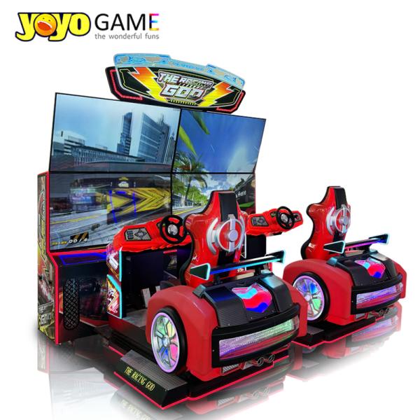 Quatrième machine à arcade à écran de moto