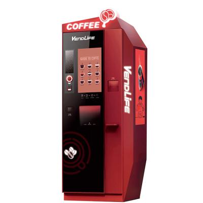 as máquinas de venda automática CQC apoiado Multipayment do café 220V aprovaram