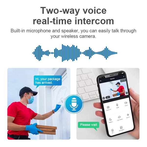 Tuya Smart Life Cloud Wireless Wifi IP Outdoor Camera 2MP Intelligent Auto Tracking Of Human1080P IP66 Waterproof W RJ45