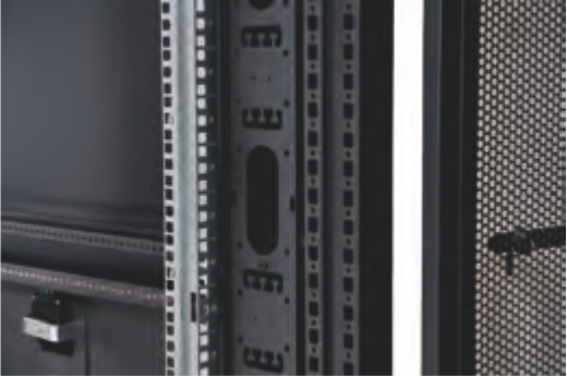 VE Server Rack Cabinet with 1300kg Loading Capacity 24/42U Capacity and SPCC Cold Rolled Steel Construction