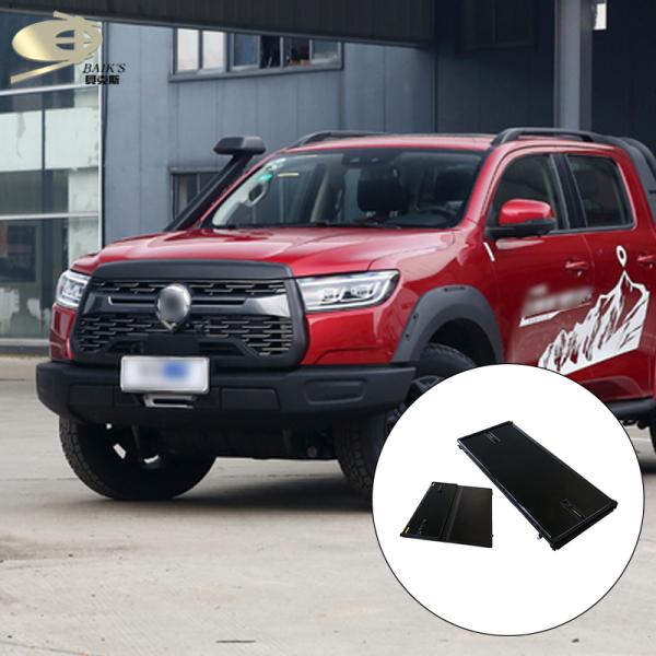 Three Fold Hard Aluminum Retractable Tonneau Cover For Great Wall Pao GWM POER