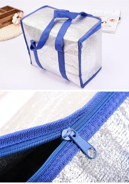 hot selling Portable Aluminium Foil thermal  cooler bag  customize  bubble  insulated  cooler box for  food delivery